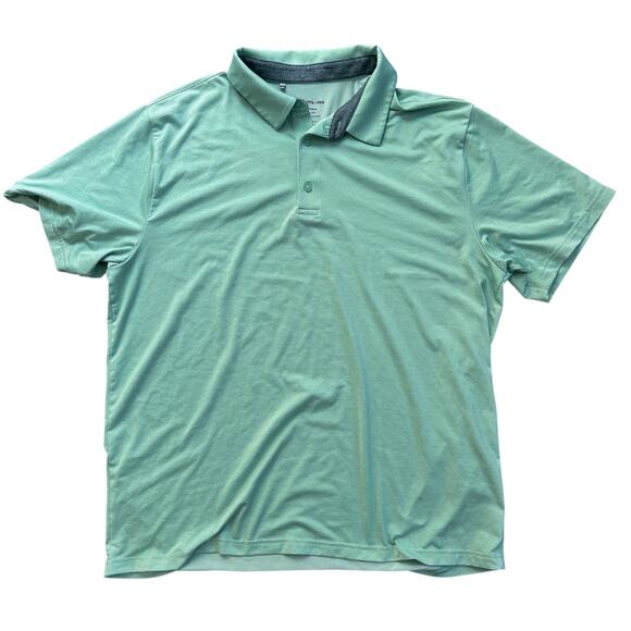 Under Armour Men's Polo 2XL The Playoff Polo Shirt Sleeve Green‎ Golf Tennis (2) - Picture 1 of 5